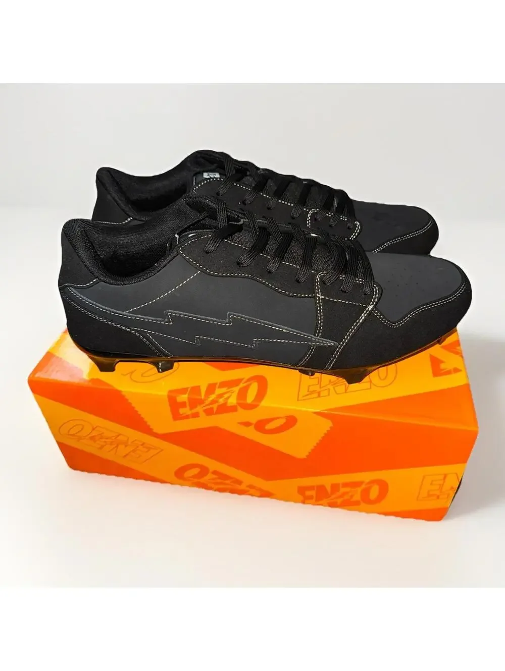 NIB Phantom Black Enzo Cleats.  Size 14 NEW!